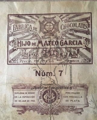 Chocolates Hijo de Mateo García_1